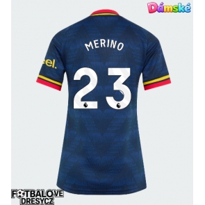 Arsenal Mikel Merino #23 Dámské Venkovní Dres 2026-27 Krátký Rukáv Arsenal Mikel Merino #23 Dámské Venkovní Dres 2026-27 Krátký Rukáv